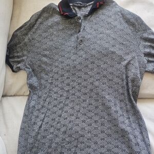 Gucci Gray Polo Shirt
